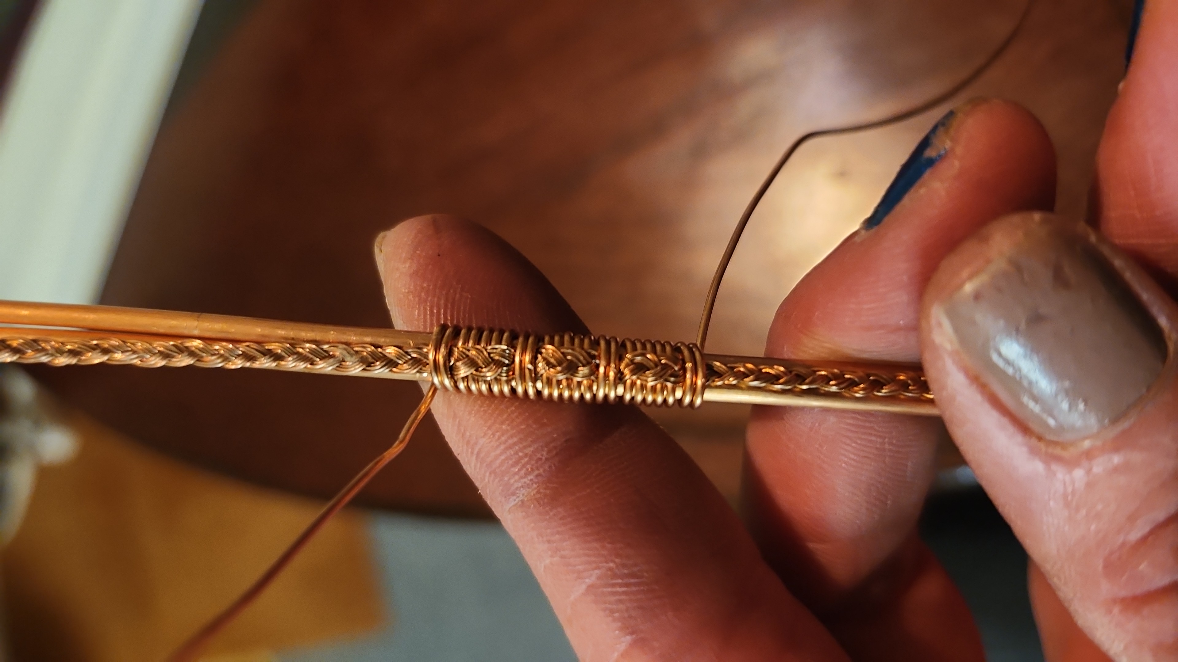 Helms Forge copper jewelry piece 10