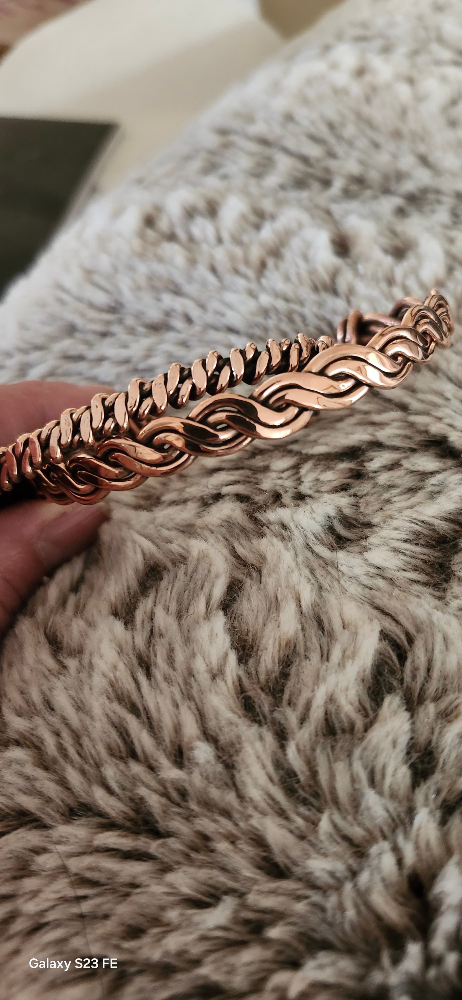 Helms Forge copper jewelry piece 1